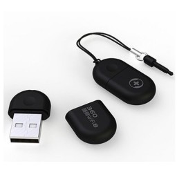 Portable Mini Wireless Router WiFi Signal Producer & 10T Cloud Storage USB Flash Disk- Black - Click Image to Close